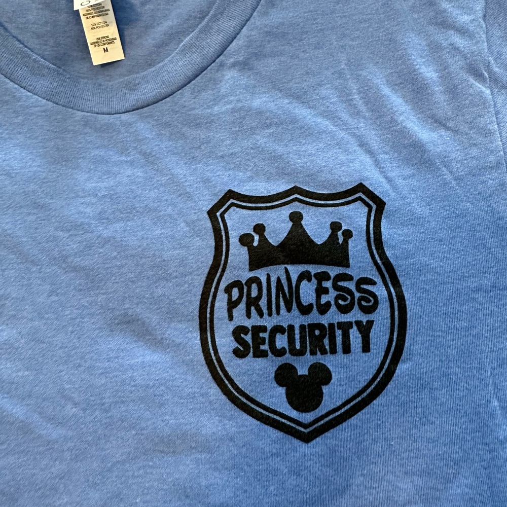 Men’s Disney Shirt - Princess Protection - Medium